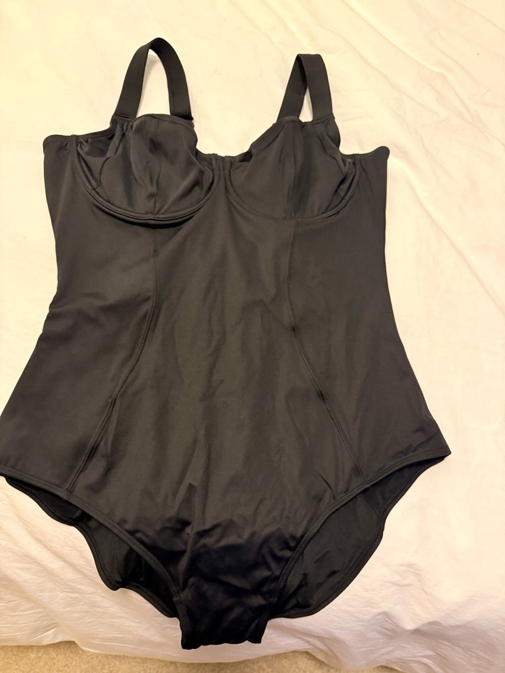 TA3 Lifty Size XL B/C Cup Black Underwire Slimming Swimsuit